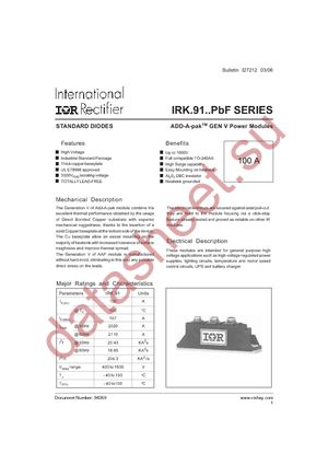IRKC91/10P datasheet  
